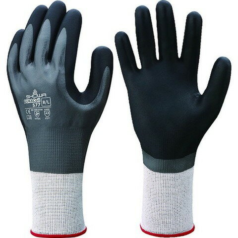 ショーワ 耐切創手袋 NO577 デュラコイル577 グレー Mサイズ NO577M(代引不可)