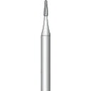 ナカニシ 超硬カッター テーパーシングルカット刃径1.0mm 刃長4.0mm ナカニシ 電動 油圧 空圧工具 研削研磨用品 超硬バー(代引不可)