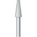 ナカニシ 超硬カッター テーパー先丸シングルカット 刃径5mm 刃長13mm ナカニシ 電動 油圧 空圧工具 研削研磨用品 超硬バー(代引不可)【送料無料】