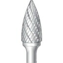 ナカニシ 超硬カッター 砲弾ダブルカット 刃径12.7mm 刃長25.0mm ナカニシ 電動 油圧 空圧工具 研削研磨用品 超硬バー(代引不可)【送料無料】