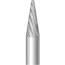 ナカニシ 超硬カッター テーパーダブルカット刃径6.0mm 刃長16.0mm ナカニシ 電動 油圧 空圧工具 研削研磨用品 超硬バー(代引不可)【送料無料】