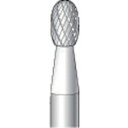 ナカニシ 超硬カッター 楕円ダブルカット 刃径6.0mm 刃長9.5mm ナカニシ 電動 油圧 空圧工具 研削研磨用品 超硬バー(代引不可)【送料無料】