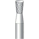 ナカニシ 超硬カッター 逆テーパーダブルカット刃径6.0mm 刃長8.0mm ナカニシ 電動 油圧 空圧工具 研削研磨用品 超硬バー(代引不可)【送料無料】