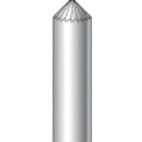 ナカニシ 超硬カッター テーパーシングルカット刃径6.0mm 刃長3.0mm ナカニシ 電動 油圧 空圧工具 研削研磨用品 超硬バー(代引不可)【送料無料】