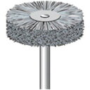 ナカニシ ダイヤ入リナイロンブラシ #400 外径25×軸径3×軸長46 ナカニシ 電動 油圧 空圧工具 研削研磨用品 軸付ブラシ(代引不可)【送料無料】