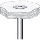 ナカニシ ソフト綿バフ 10本入 ナカニシ 電動 油圧 空圧工具 研削研磨用品 フェルト軸付ホイール(代引不可)【送料無料】
