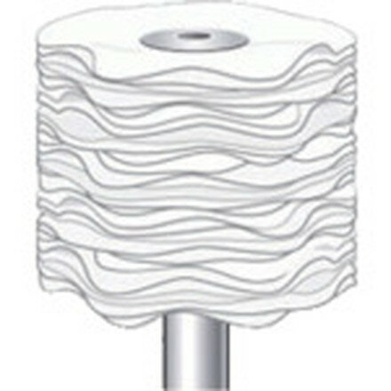 ナカニシ 布バフ 5本入 ナカニシ 電動 油圧 空圧工具 研削研磨用品 フェルト軸付ホイール(代引不可)【送料無料】
