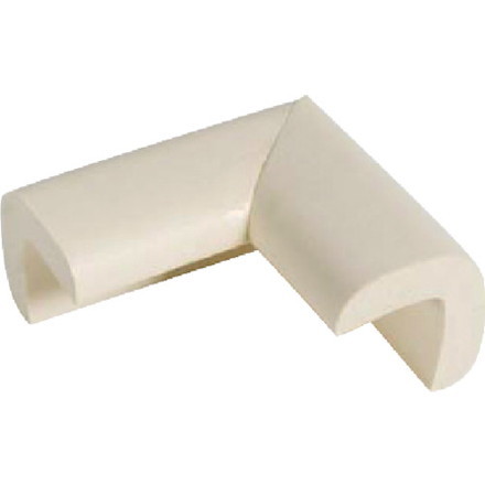 カーボーイ 安心クッション コーナー用 細 アイボリー カーボーイ 安全用品 安全用品 安全クッション(代引不可)