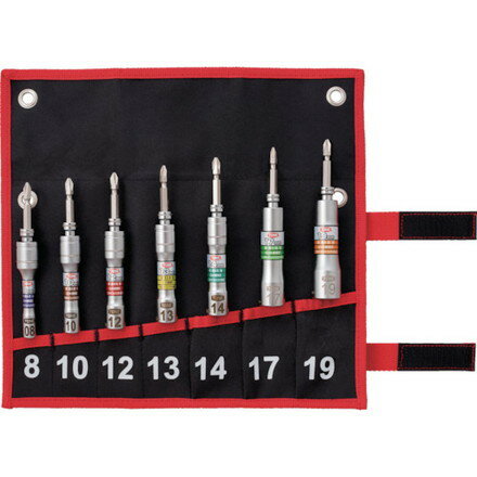 TONE ソケットビット電動工具用 差替式ユニバーサルビットソケットセット 差込角6.35mm TONE 手作業工..