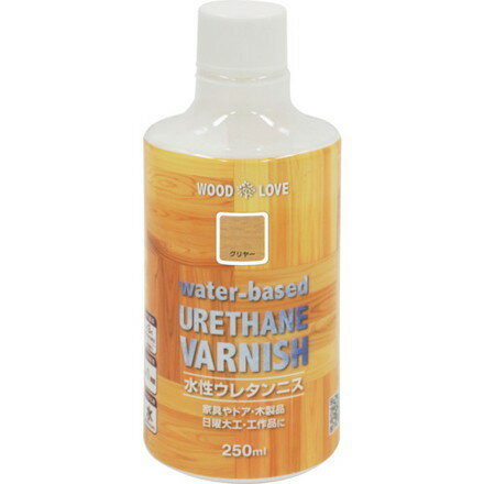 ニッペ 水性ウレタンニス 250ml クリヤー 300N026-250 ニッペホームプロダクツ 工事 照明用品 塗装 内装用品 塗料(代引不可)