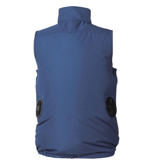 空調服 空調ベスト ウエアのみ ネイビー 3L KU91830C03S5 環境改善用品 暑さ対策用...