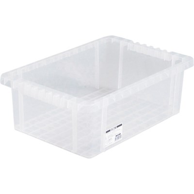 特長●スタッキング（積み重ね）でき便利です。●生活用品、大工道具、アウトドア用品など幅広く使用できます。仕様2●NVボックス#13クリア原産国（名称）：日本【代引きについて】こちらの商品は、代引きでの出荷は受け付けておりません。【送料について】北海道、沖縄、離島は送料を頂きます。