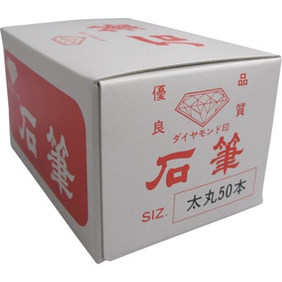 特長●金属のケガキ用太丸石筆です。（箱入り）用途●金属のケガキに。仕様●形状：丸仕様2●石筆太丸×50本原産国（名称）：日本【代引きについて】こちらの商品は、代引きでの出荷は受け付けておりません。【送料について】北海道、沖縄、離島は送料を頂きます。