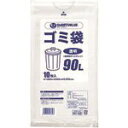 JTX 861308ゴミ袋LDD 透明 90L10枚 N208J-90...(3)