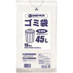 JTX 861302ゴミ袋LDD半透明 45L10枚 N209J-45 N209J45 清掃・衛生用品 清掃用品 ゴ...