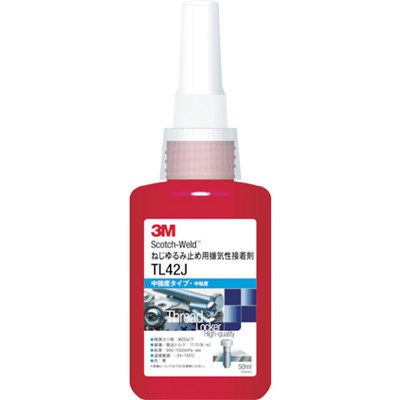 3M Scotch-Weld ねじゆるみ止め用嫌気性接着剤TL71J 250ml TL71J250ML 化学製品 接着剤・補修剤 ねじゆるみ止め剤(代引不可)【ポイント10倍】【送料無料】