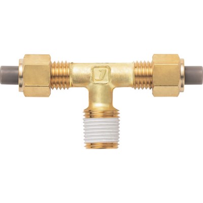 潤工社 黄銅製継手(ミリ系列) テー 8×5mm PT1/8 PTA8X5PT18BS 空圧用品 流体継手・チューブ チューブ継手(代引不可)【ポイント10倍】