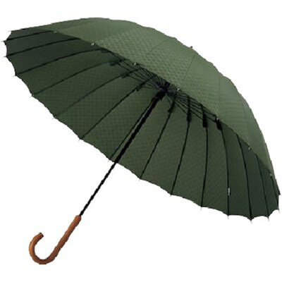 mabu 超軽量24本骨傘 江戸 草 SMV40294 保護具 作業服 雨具(代引不可)【ポイント10倍】【送料無料】