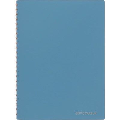 特長●表紙素材は触っていたい“さらさらしっとり”な優しい感触です。●柔らかいのに、へたりにくい丈夫な表紙です。●思い通りに描ける3mm方眼罫です。●書きたいことが全部書ききれる100枚入りです。仕様●色：ブルー●規格：A5●タイプ：3mm方眼罫●縦(mm)：212●横(mm)：158●中紙(枚)：100●型番：N768-02●厚さ(mm)：17仕様2●用紙:3mm方眼罫●製本:ツインワイヤSCタイプ材質／仕上●表紙：PVC+含浸紙原産国（名称）：日本【代引きについて】こちらの商品は、代引きでの出荷は受け付けておりません。【送料について】北海道、沖縄、離島は送料を頂きます。