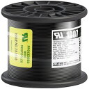 KYОWA UL耐熱ビニル絶縁電線 UL1007 AWG22 100M 黒 UL1007AWG22100MBK 電子機器 電設配線部品 電線(代引不可)【ポイン...