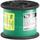 KYОWA UL耐熱ビニル絶縁電線 UL1007 AWG22 100M 緑 UL1007AWG22100MGR 電子機器 電設配線部品 電線(代引不可)【ポイン...