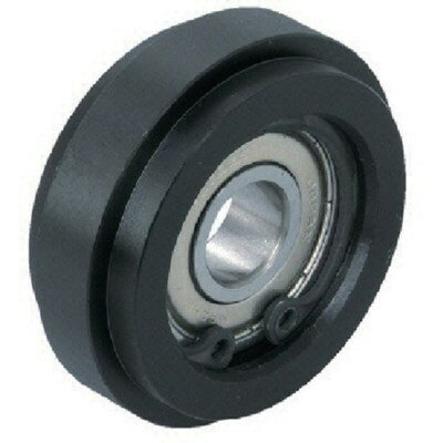 特長●チェーンの従動ローラーとしてご使用になれます。●ボールベアリングは止め輪で固定してあります。仕様2●チェーン用ローラー材質／仕上●本体：ポリアセタール ブラック●ベアリング：スチール●止め輪：スチール注意●北海道・沖縄運賃1500円原産国（名称）：日本【代引きについて】こちらの商品は、代引きでの出荷は受け付けておりません。【送料について】北海道、沖縄、離島は送料を頂きます。