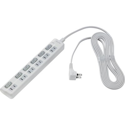 ELPA オフィス用タップ LEDランプ スイッチ付タップ 6個口 3m WLSLU63EBW オフィス・住設用品 OA用品 OAタップ(代引不可)【ポイント10倍】 ELPA オフィス用タップ LEDランプ スイッチ付タップ 6個口 3m WLSLU63EBW オフィス・住設用品 OA用品 OAタップ(代引不可)【ポイント10倍】