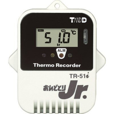 おんどとり 小型防水データロガー 温度1ch(センサ内蔵) TR51I 測定・計測用品 環境計測機器 温度計・湿..