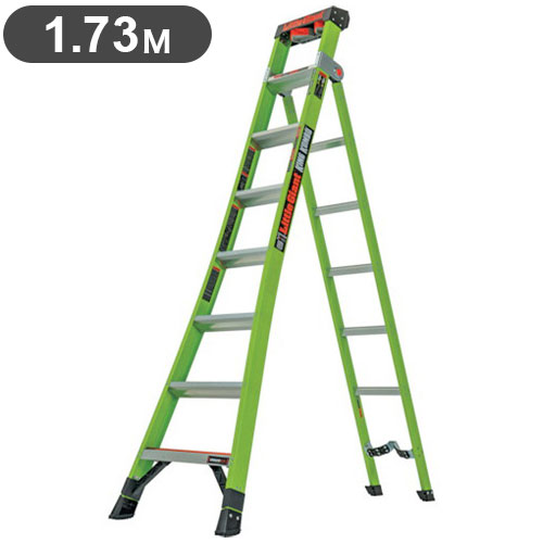 ハセガワ リトルジャイアント キングコンボ はしご兼用脚立1.73M LG13814 工事 照明用品 はしご 脚立 ..