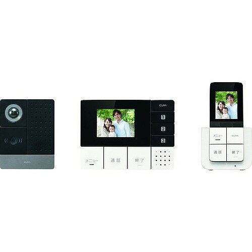 ELPA DECTワイヤレステレビドアホン DHSTMP2320 オフィス・住設用品 オフィス備品 ...