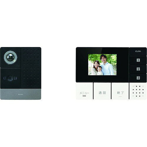 ELPA DECTワイヤレステレビドアホン DHSSM2030 オフィス・住設用品 オフィス備品 ...