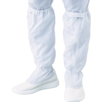 AS アズピュアクリーンブーツTCB-LN 22.0CM 1227121 研究用品 クリーンルーム関連用品 シューズ(代引不..