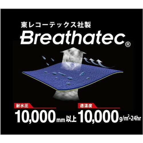 カジメイク ブリザテックレインスーツ シルバー M 774071M 保護具 作業服 雨具(代引不可)【ポイント10倍】【送料無料】