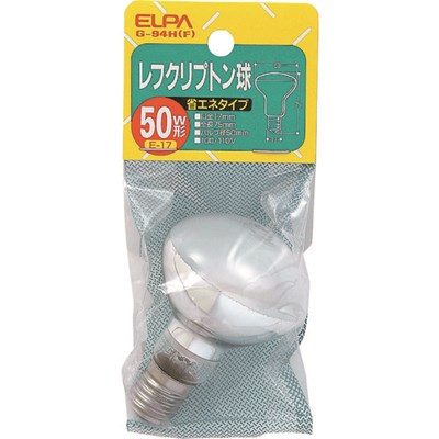 ELPA レフクリプトン球 G94HF 工事・照明用品 作業灯・照明用品 電球(代引不可)【ポイント10倍】