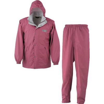 カジメイク エントラントレインスーツ2 ピンク L 725027L 保護具 作業服 雨具(代引不可)【ポイント10倍】【送料無料】