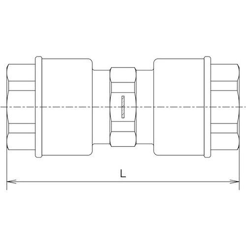 前澤給装工業 Pワン継手B型 ソケット 40 71540540 工事・照明用品 管工機材 水道配...