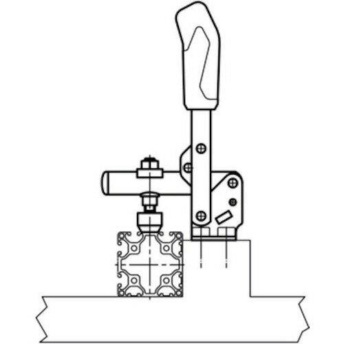HALDER トグルクランプ 23330.0004 手作業工具 クランプ・バイス トグルクランプ(代引不可)【ポイント10倍】【送料無料】