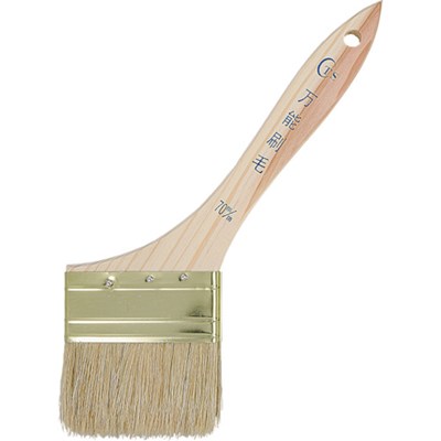 特長●コシのしっかりしてた標準タイプの刷毛です。●耐久性と弾力性に優れた白豚毛を使用しています。用途●一般・多用途仕様●刷毛幅(mm)：70●毛丈(mm)：45●玉厚(mm)：10●全長(mm)：210仕様2●白豚毛●柄：木原産国（名称）：中国【代引きについて】こちらの商品は、代引きでの出荷は受け付けておりません。【送料について】北海道、沖縄、離島は送料を頂きます。
