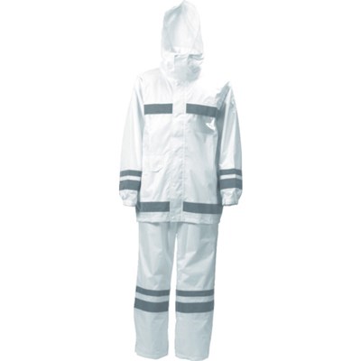 カジメイク 視認性レインスーツ イエロー LL 381011LL 保護具 作業服 雨具(代引不可)【ポイント10倍】【送料無料】 カジメイク 視認性レインスーツ イエロー LL 381011LL 保護具 作業服 雨具(代引不可)【ポイント10倍】【送料無料】