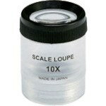 Magnifying Glasses - 池田レンズ スケールルーペ 3010S 測定・計測用品 光学・精密測定機器 ルーペ(代引不可)【ポイント10倍】