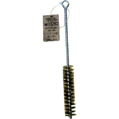 KOWA ネジリブラシ 20Φ真鍮 13282 電動・油圧・空圧工具 研削研磨用品 軸付ブラシ(代引不可)【ポイント..
