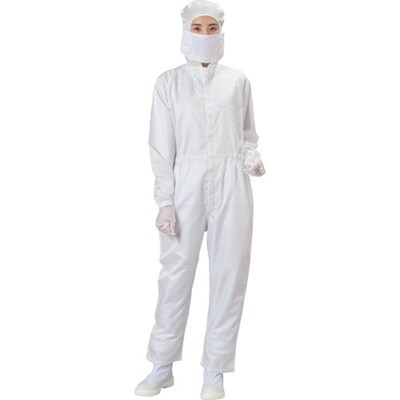 ブラストン フード付カバーオール-白-8L BSC11001W8L 研究用品 クリーンルーム関連用品 ウェア・白衣(代引不可)【ポイント10倍】【送料..