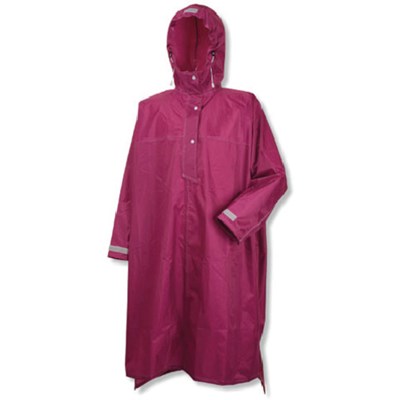 カジメイク ハイポンチョ ワイン F 334040F 保護具 作業服 雨具(代引不可)【ポイント10倍】【送料無料】