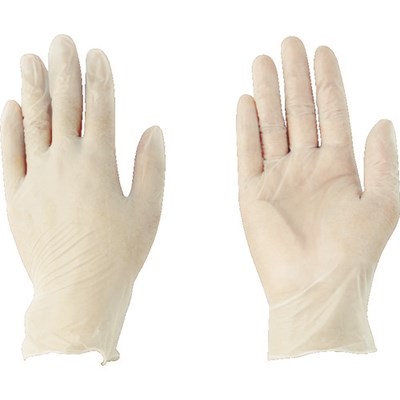 AS スーパーピュア(PVCパウダーフリー) L 9240001 保護具 作業手袋 クリーンルーム用手袋(代引不可)【ポイント10倍】【送料無料】