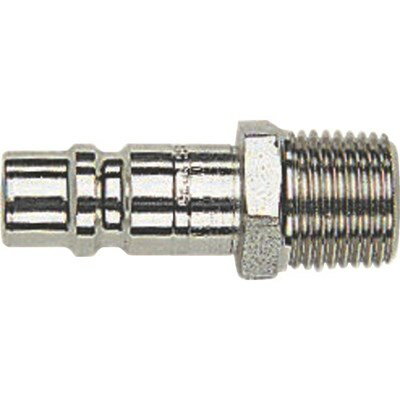 セイン シリーズ550 ニップル オネジ NPT1/4インチ 105505452 空圧用品 流体継手・チューブ 金属カップ..