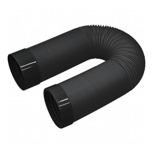 TRUSCO スポットエアコン用伸縮排熱延長ダクト3M 黒 (TS34CNーDL用)(代引不可)【送料無料】