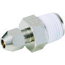 Fujikin 黄銅製リングジョイント ハーフユニオンRH-6MM×R1/2 RH6DR 工事 照明用品 管工機材 小径配管継手(代引不可)