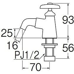 SANEI 万能ホーム立水栓 Y52J13 工事 照明用品 管工機材 混合栓 水栓(代引不可)【...