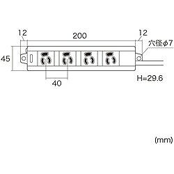 SANWA 電源タップ TAPMG341N2PN3 オフィス 住設用品 OA用品 OAタップ(代引不可)【送料無料】