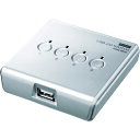 SANWA USB2.0手動切替器(4回路) SWUS24N 電子機器 電気 電子部品 通信機器(代引不可)【送料無料】(2)